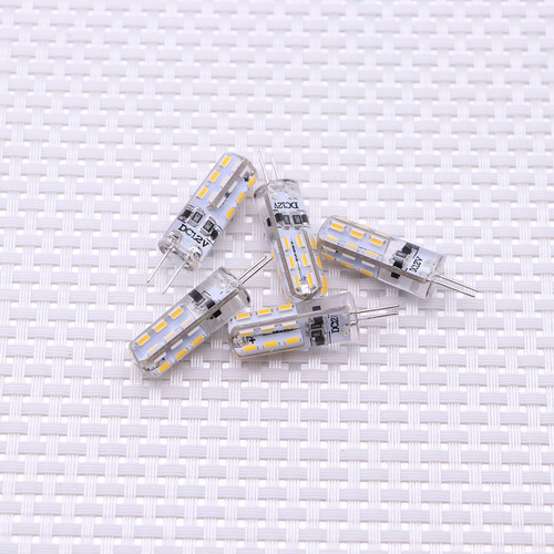 5 Bombillas Led Smd G4 De Bajo Consumo, 12 V, 1,5 W, 24 3014