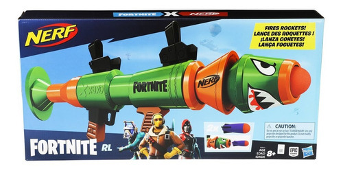 Lançador De Dardos Nerf Fortnite Rusty Rocket - Hasbro E7511