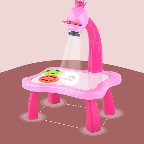 Imagem 7 de 8 de Mesa Projetor Desenho Aprendendo Pintura Com Música Infantil