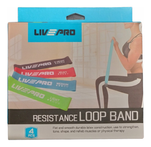 Imagen 2 de 2 de Bandas De Resistencia (set X4)