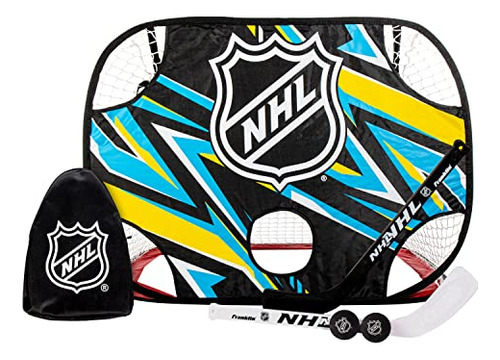 Set De Porterías De Minihockey Franklin Sports Nhl Para Niño