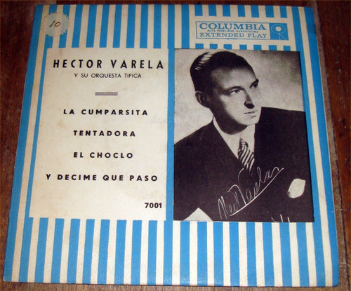 Hector Varela La Cumparsita + 3 Simple C/tapa Kktus