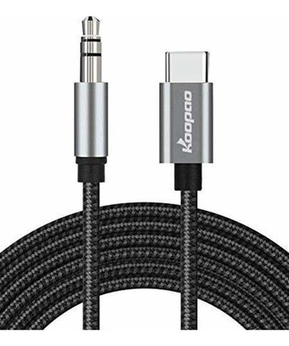 Usb C A Conector Auxiliar De Audio De 3.5 Mm Cable De 6.6 Pi