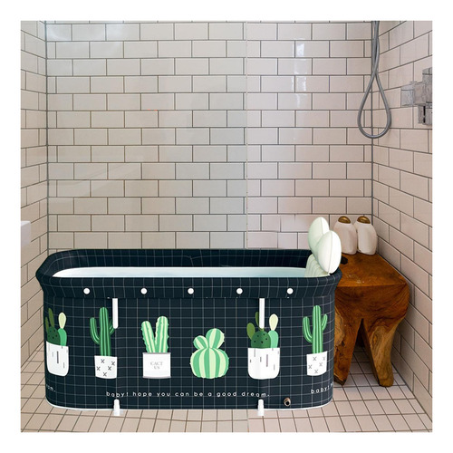 Bañera Plegable Portátil Para Niños Y Adultos, Fácil De