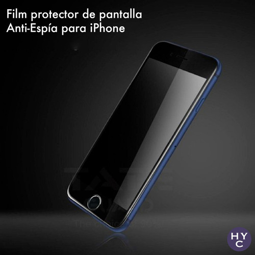 Imagen 2 de 10 de Film Ceramico Mate Antiespia Compatible iPhone 7 8 Se 2020