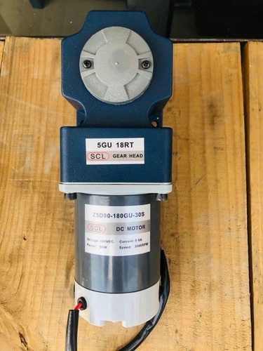Motorreductor De 40w 180vcd 86 Rpm A 90°
