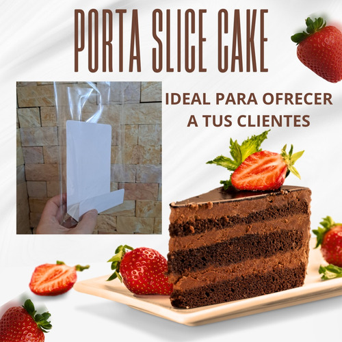 Porta Slice Cake, Sliced Cake, Porciones De Torta (pack 25)