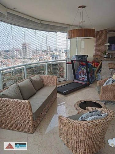 Imagem 10 de 30 de Apartamento Com 3 Dormitórios À Venda, 200 M² Por R$ 2.500.000,00 - Jardim Anália Franco - São Paulo/sp - Ap6497