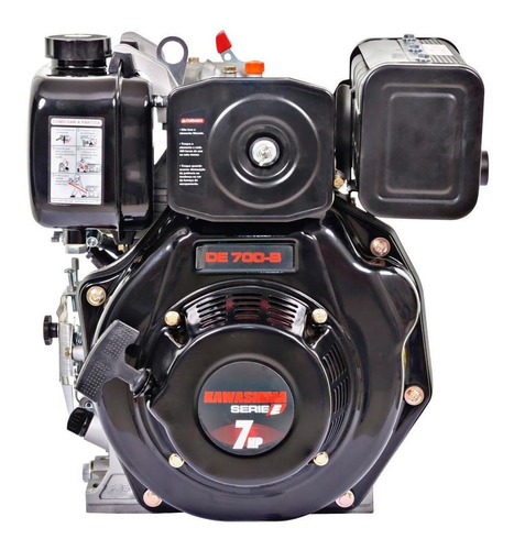 Motor Kawashima 3600rpm 7hp Partida Manual Á Diesel 4 Tempos