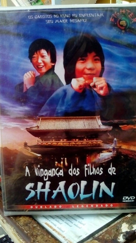 Dvd A Vingança Dos Filhos De Shaolin Lacrado