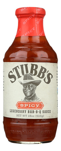 Stubb's Spicy Bbq Salsa, Botellas De 18 Onzas (paquete De 6)