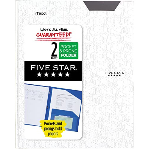 Cinco Estrellas De Carpeta 2-bolsillo, Put-stay Carpeta, Car