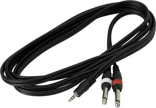 Imagen 2 de 4 de Cable 3 Metros Mini Jack Estéreo Rockbag Rcl20914d4