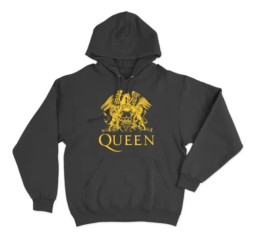 Sudadera Queen Freddie Con Gorro Unisex Meses sin intereses