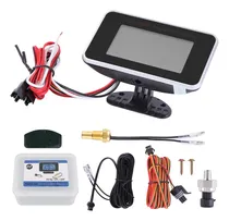Comprar Medidor Lcd De Coche 4 En 1 Voltaje De Presión De Aceite Dig