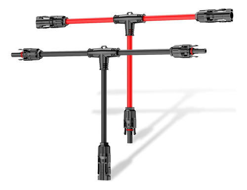 - Cable Adaptador Paralelo De Rama T, 1 Par De Conector...