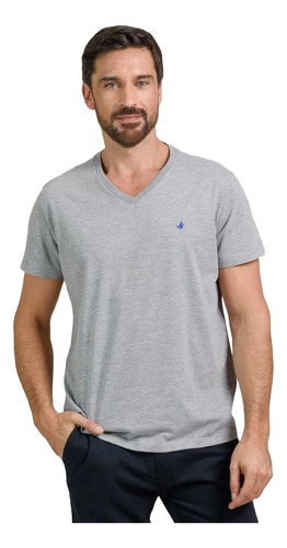 Remera Hombre Brooksfield Lisa Bordada Importada Moda 1022b