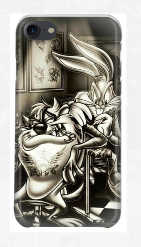 Funda Celular Taz Bugs Looney Tunes Caricatura Retro Vintage