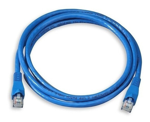 Satra 102030304 Patch Cord Utp Cat6 Azul 3 Metros