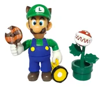 Comprar Figura Juguete Super Mario Bros Mapache Luigi 
