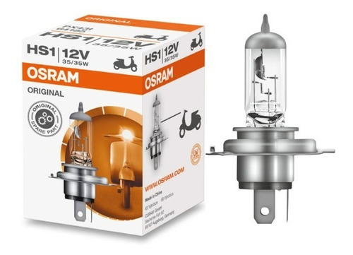 Bombillo Osram Moto H4  Px43t 12v 35 / 35w Estándar