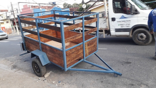 Carroça Unico Eixo Nova