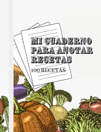 Cuaderno Recetas  MercadoLibre 📦