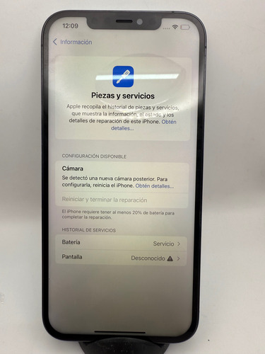Apple Iphone 12 Pro Max (128 Gb) - (detalles) Azul Acero (Usado)