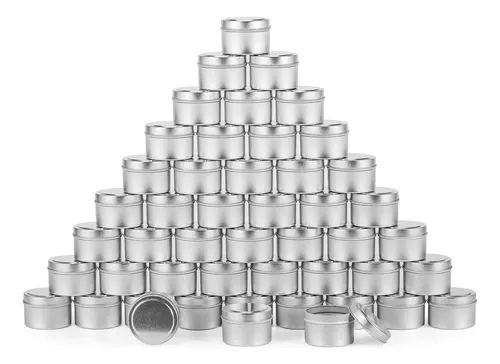 Botinxis Paquete De 24 Latas De Velas Plateadas De 4 Onzas,.