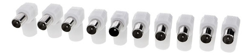 3 Adaptador De Conector Aéreo De Tv De Acoplador Rf De