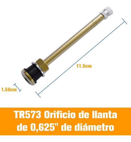 . 10 Pzs Valvula Tr573 Para Rin Camión 22.5 Y 24.5 Universal