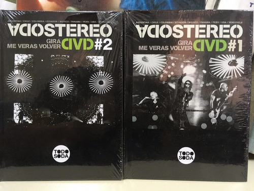 Soda Stereo Me Veras Volver Tour 2 Dvd