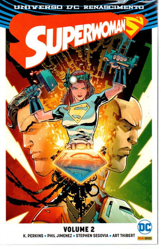 Superwoman Volume Nº 02 - Universo Dc Renascimento - Editora Panini - Capa Mole - Bonellihq 2 Cx127 I19