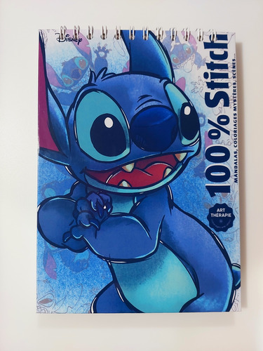 Libro Para Colorear Disney Stitch 100% 