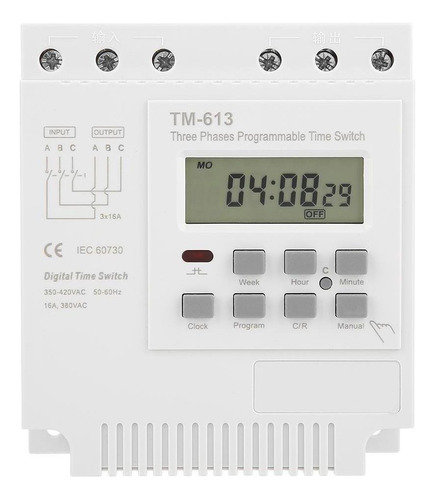 Pro Digital Trifásico Programable Control Power Temporizado