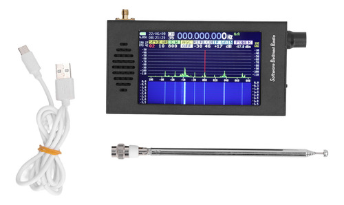 Receptor Portátil Dsp Sdr De Radio De Onda Corta Táctil De 4