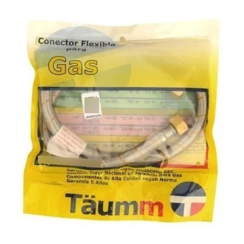 Flexible Gas Hi-hi 1/2 100cm Taumm/ Ferrepunto