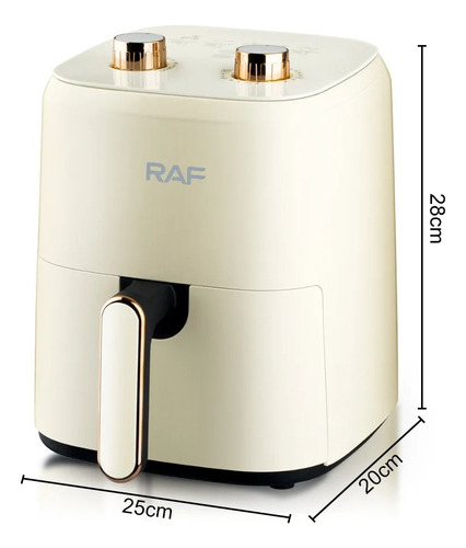 Air Fryer Freidora De Aire Eléctrica Multiusos R.5237 4.8lts