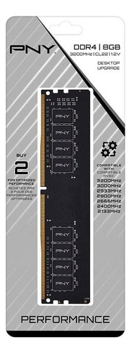 Memoria Ram Pny Ddr4 8gb 3200mhz Cl16 1.35v