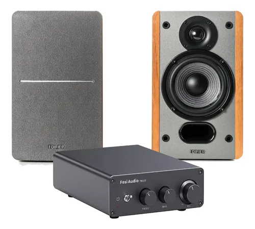 comprar Amplificador Fosi Audio Tb10d + Parlantes Edifier P12