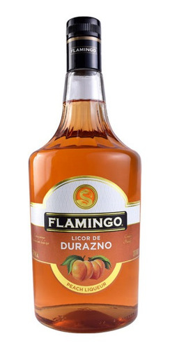 Licor De Durazno Flamingo 1000ml