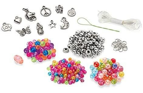 Kit Mostacillas Shimmer Para Pulseras 350 U