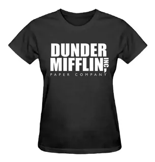 Camiseta Feminina Baby Look Dunder Mifflin T-shirts Tumblr