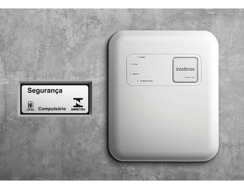 Central Cerca Alarme Intelbras Via App Elc 6012 Net 2 Sensor