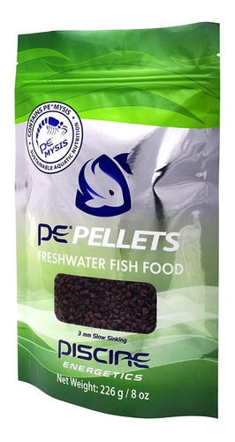 Pe Pellets Piscine Alimento Peces Agua Dulce 8oz