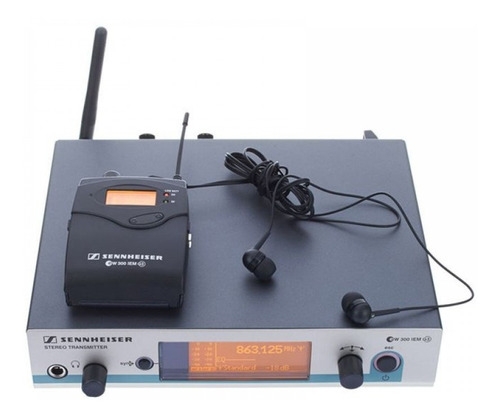Imagen 1 de 2 de Sistema Monitoreo In Ear Sennheiser Ew300iemg3-a Auricular