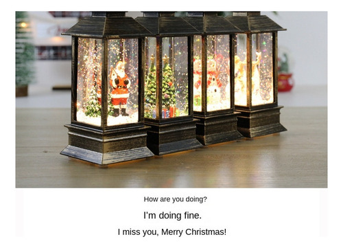 Cc Gsd Christmas Time Farol Navideño Con Forma De