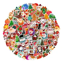 Comprar 100 Pegatinas Navideñas Para Fiestas Navideñas, Para