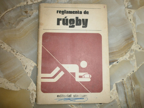 Reglamento De Rugby Editorial Stadium Buenos Aires Arg 1980