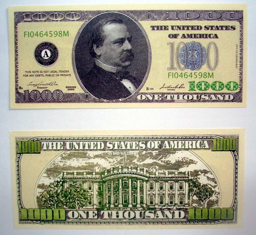 Billete Mil Dolares